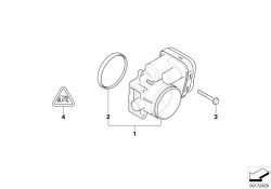 Original BMW Buchsenkontakt MLK 1,2 mit Kabel 0,25- 0,5mm²/Ag (12520143438)