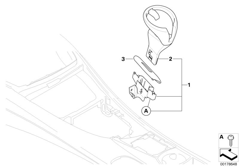 Picture board Retrofit, attachable drinks holder for the BMW 1 Series models  Original BMW spare parts from the electronic parts catalog (ETK) for BMW motor vehicles (car) 