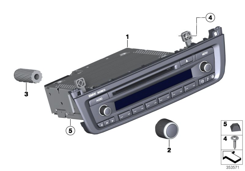 BMW Radio BMW Business CD 116i F20