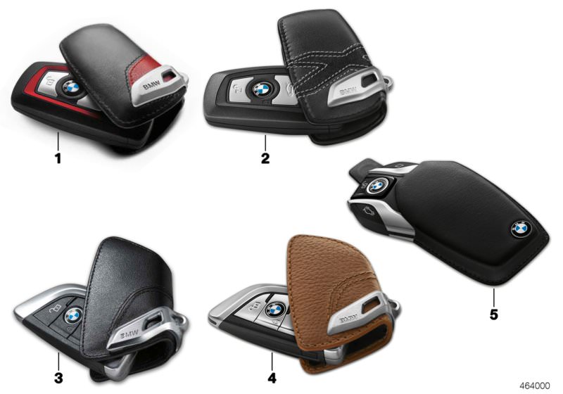 Bildtafel Schlüsseletui für die BMW 6er Modelle  Original BMW Ersatzteile aus dem elektronischen Teilekatalog (ETK) für BMW Kraftfahrzeuge( Auto)  