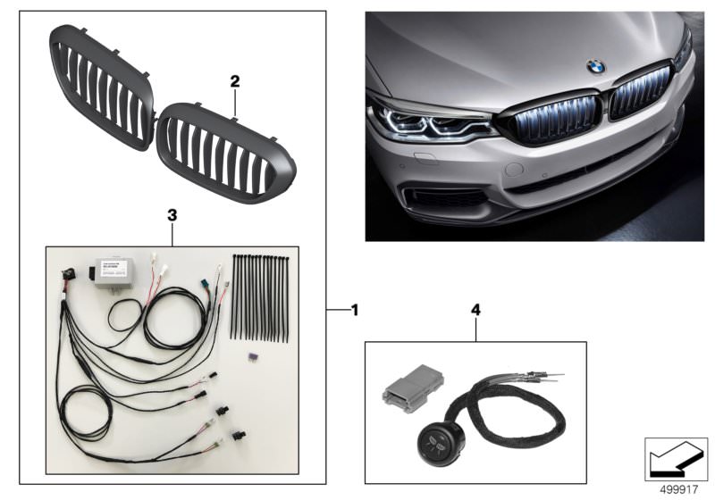 BMW G30 M-PACK BOX TEILE PACK, Autoteile und Zubehör