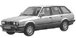 <strong>318iA</strong> Touring<br />to production year 1994<br /> [Model AG81] Series E30