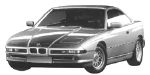 <strong>840iA</strong> Coupé<br />to production year 1996<br /> [Model EF61] Series E31
