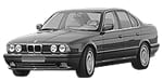 <strong>530iA</strong> Saloon<br />to production year 1990<br /> [Model HC61] Series E34