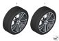 Preview: 36110049750 RDC wheel with tyre winter Ferricgrey Retrofitting  conversion  accessories COMPLETE WINTER WHEEL BMW 6er E63 G30 5er  >472760<, RDC ruota inv.compl. l.l. Ferricgrey