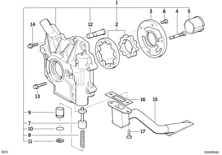 Original BMW Bundschraube M6X18-ZNS3 (11537804636)