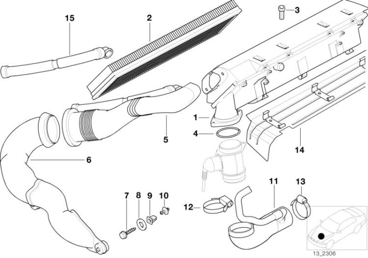 Zylinderschraube, Nummer 03 in der Abbildung