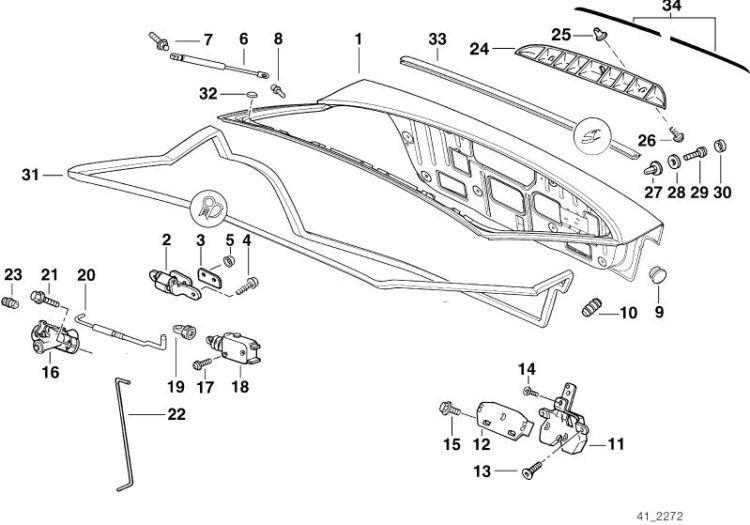 Tampon, numéro 32 dans l'illustration