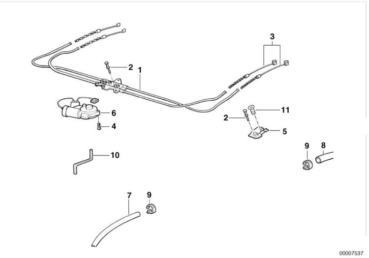 Vis torx pour matiere plastique, numéro 11 dans l'illustration