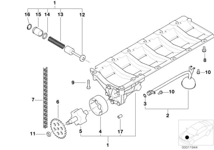 Sechskantschraube mit Scheibe M8x25-8.8-ZNNIV