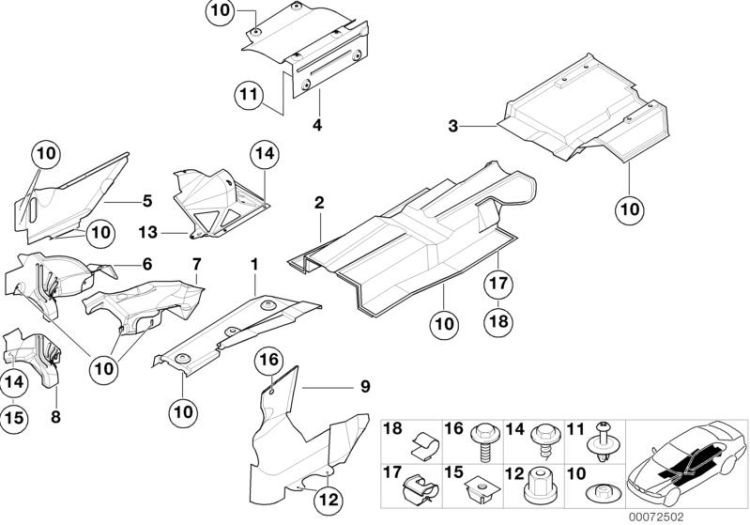 Spreizniet D=7,5mm