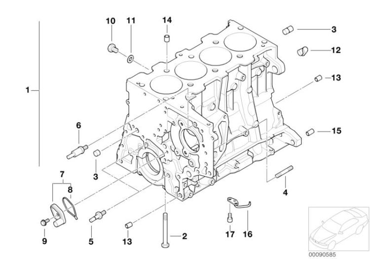 Sechskantschraube M10x80