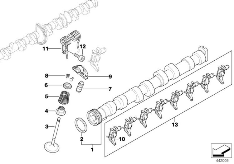 Original BMW Rollenschlepphebel 3 (11337530982)