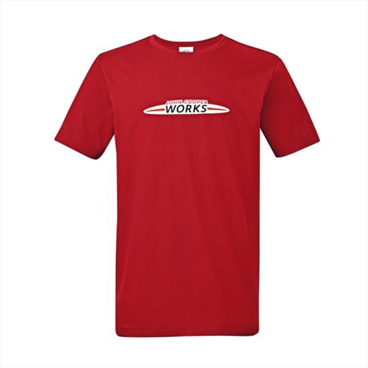 Mini John Cooper Works T-Shirt Hommes JCW Shirt Chili rouge Taille L 80142454516 