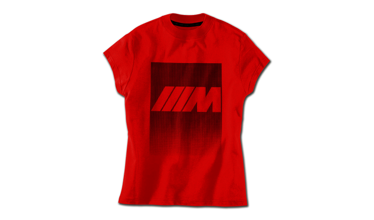 Original BMW M T-Shirt Damen red, L (80142466299)