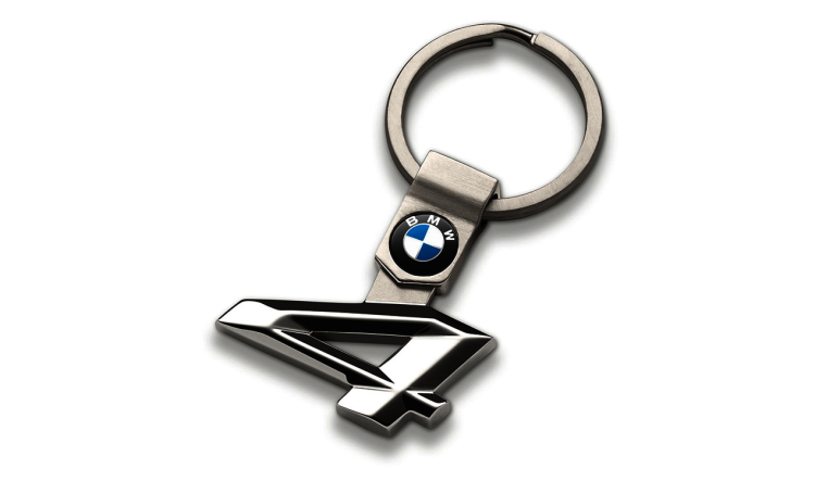 ORIGINAL Hochwertiger BMW 4er Schlüsselanhänger 80272454650Schlüsseletui EDEL
