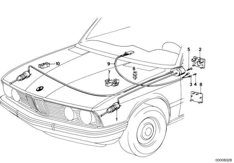 Original BMW Leuchtweitenregulierung 3er E36