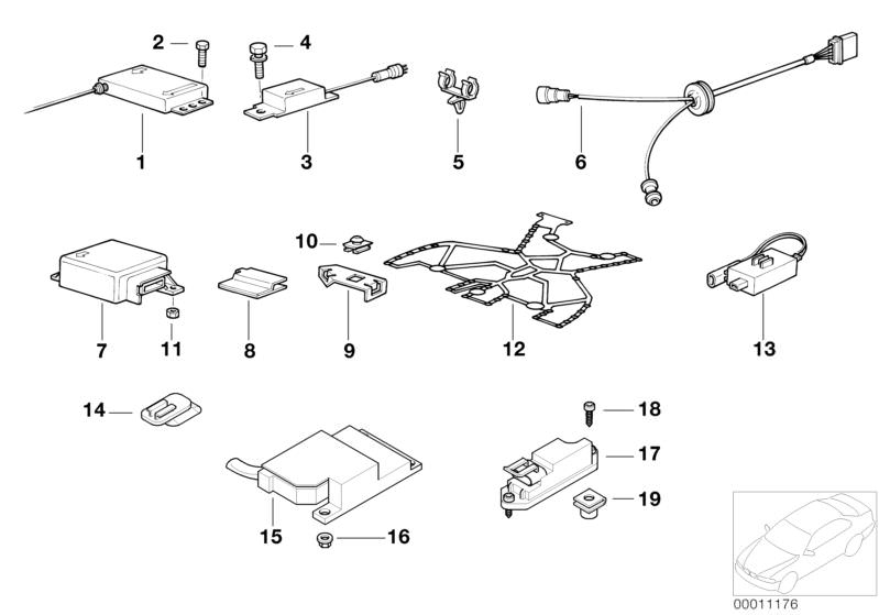 Détecteur de choc pour airbag lateral