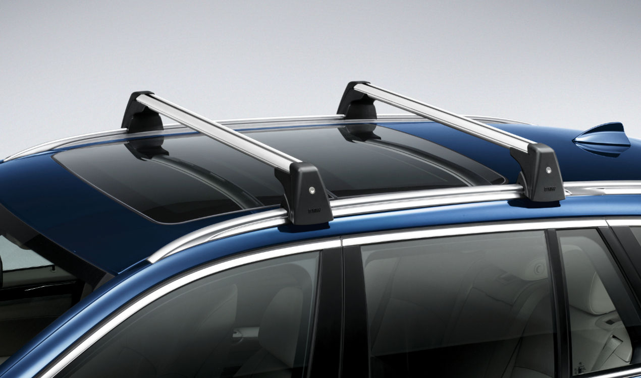Support de toit pour BMW X6 F16 2015-2018, en alliage d'aluminium, porte- bagages avec barre transversale, boitiers, rails - AliExpress