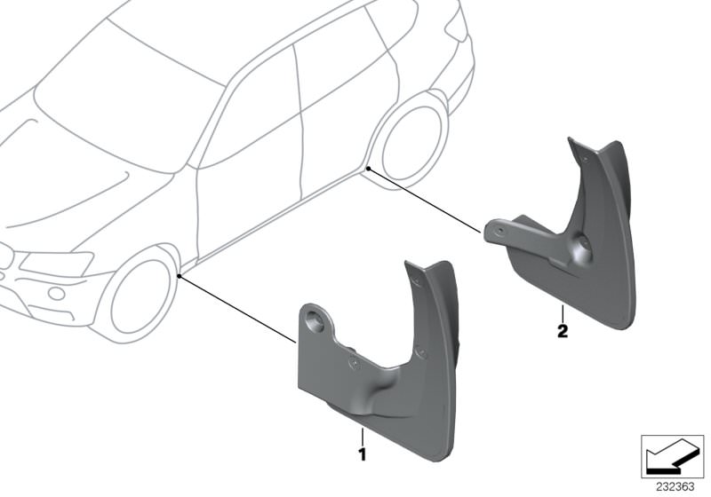 Misutonida Frontbügel, Seitenstufen und Zubehör für BMW X3