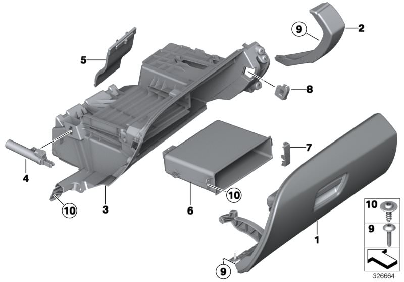 Original BMW Abdeckung Sicherungsleiste 6er G32