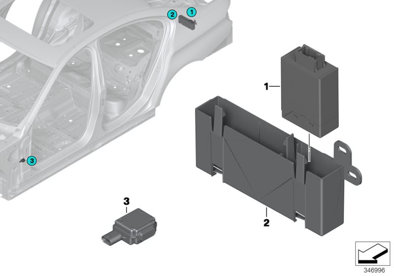 1x Ultraschall - Parksensor PDC Einparksensor Sensor Einparkhilfe  Ultraschallwandler 2-polig vorne hinten passend