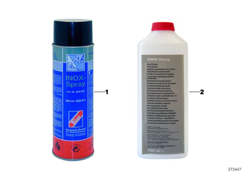 Apprêt de soudage aérosol Inox Spray d`origine BMW 500ML
