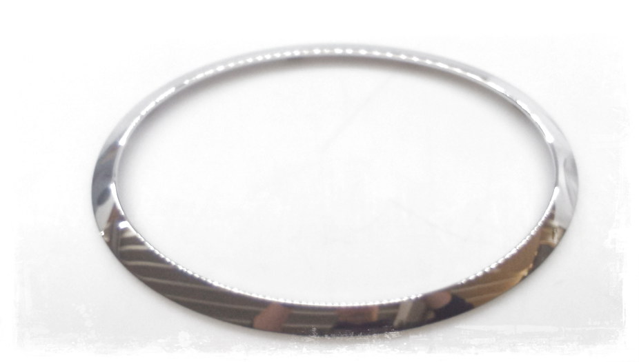 ORIGINAL Mini Zierring Ring Scheinwerfer CHROM F55 F56 F57 in
