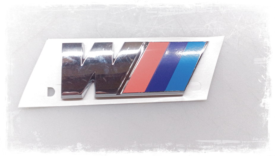 Original BMW Buchstabe M hinten (51142250811)