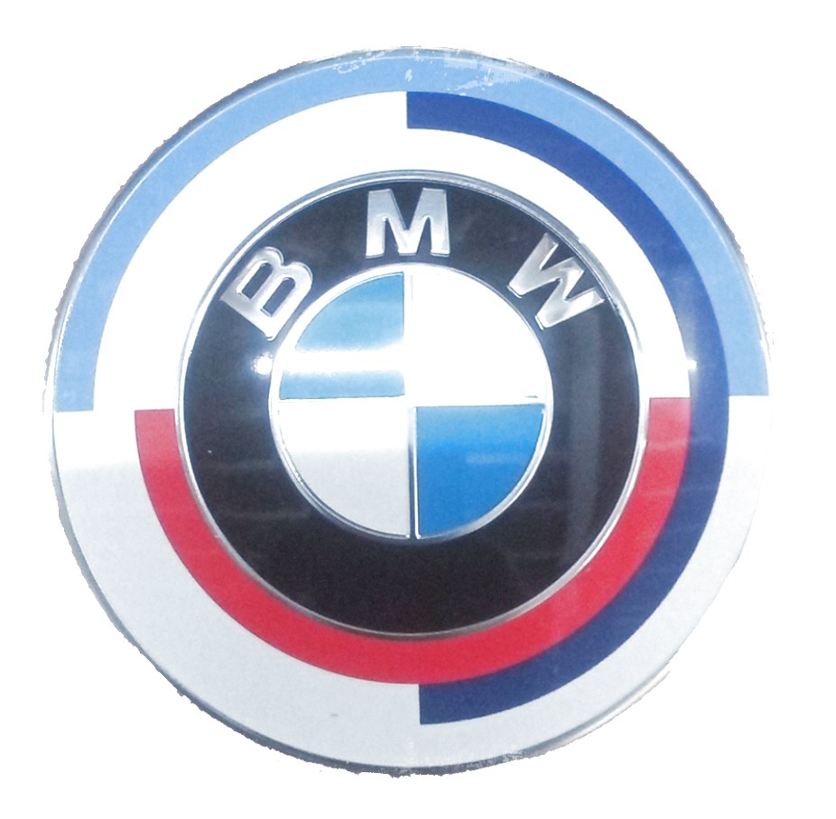 Original BMW BMW Emblem 50 Jahre M Ø 82mm / M (51148087194)