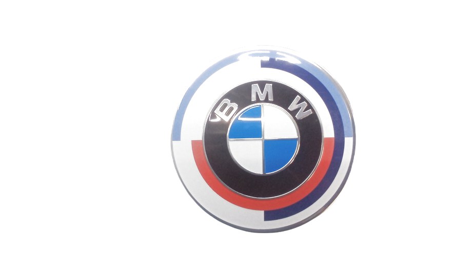 BMW emblem 50 Years M Ø 82mm / M