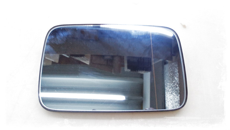 Spiegelglas Spiegel Außenspiegel Glas Links blau passend für BMW