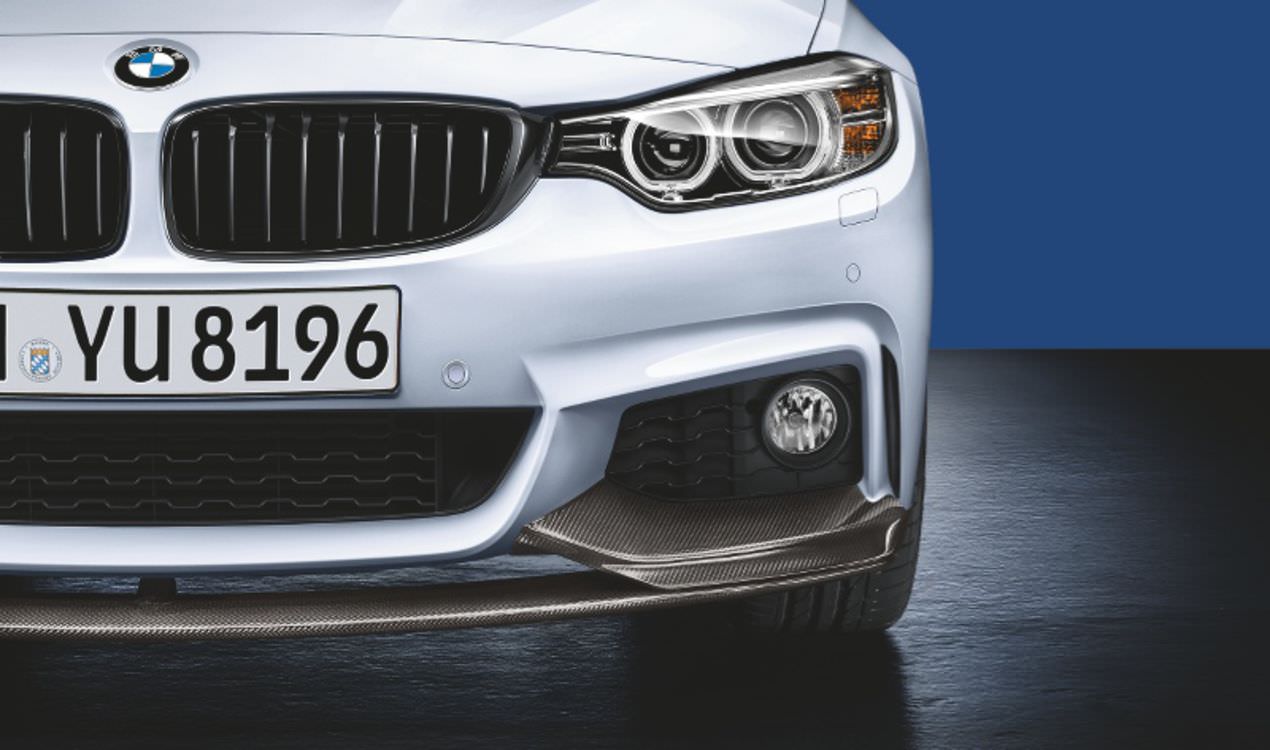 BMW M Performance Frontaufsatz schwarz Matt für 1er (F20, F21)