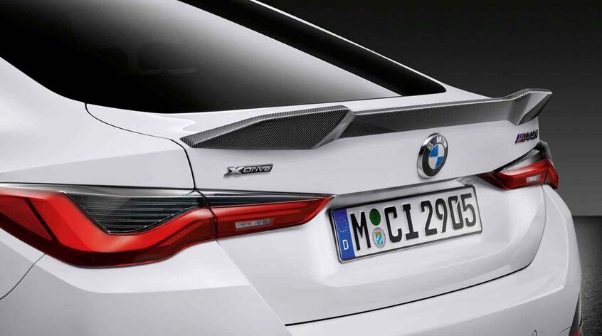 BMW M -Packet Schlüsselanhänger Carbon Optik Silber NEU