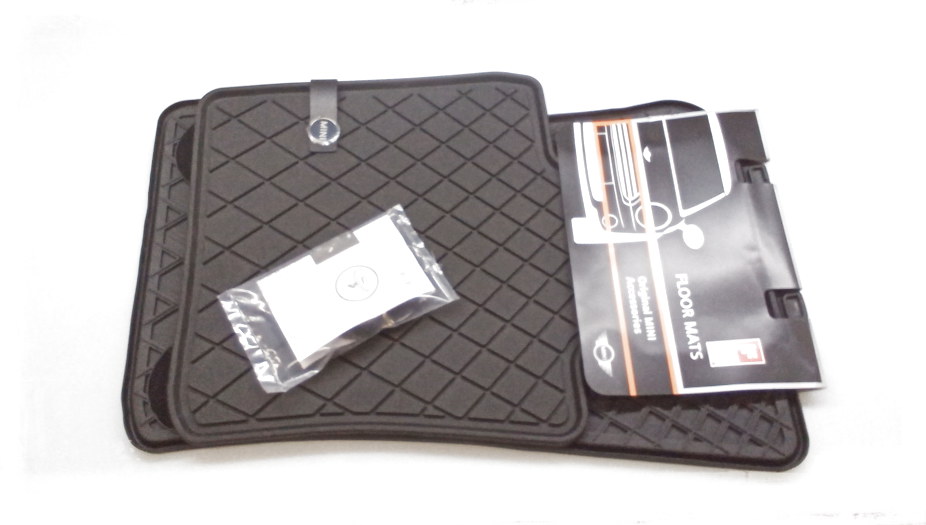 Mini Cooper All-Weather Rubber Floormat Set NEW 51472231957 09-15 R57