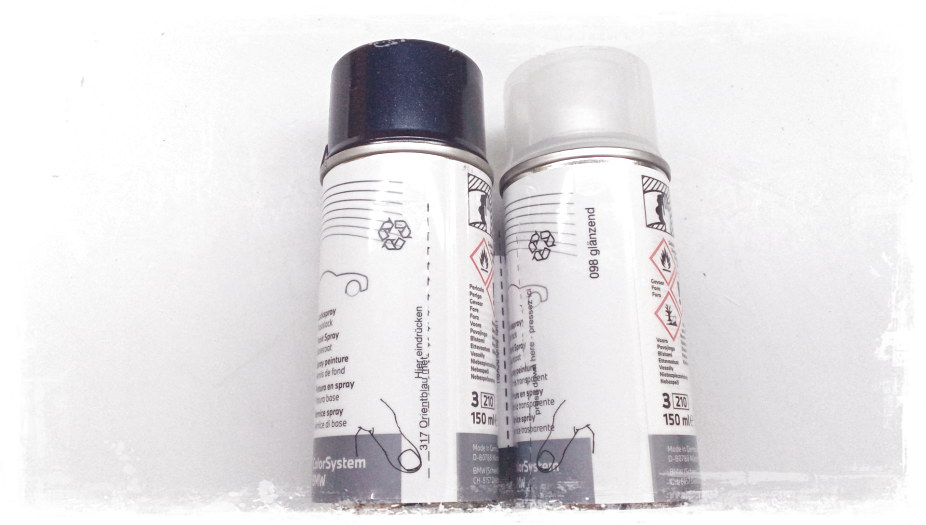 Original BMW Paint spray set, Carbonschwarz met. 2X150ML 416 (M)