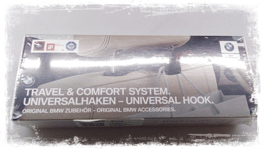 Original BMW Universal hook X1 E84 T&C SYSTEM