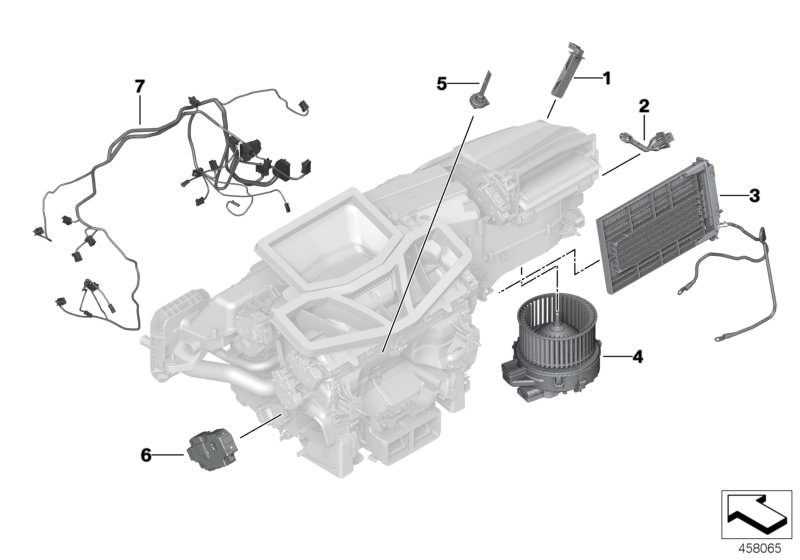 Streetstar Innenraum-Heiz-Gebläse Lüfter-Motor für BMW 1er, 3er, X1, X3,  X4, Z4