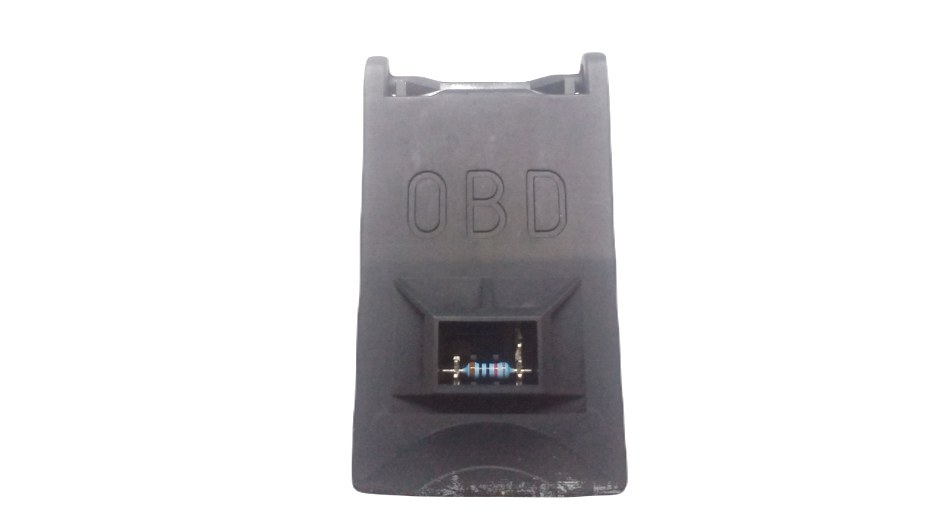 Original BMW Cover with frame OBD socket blau (61136920069)