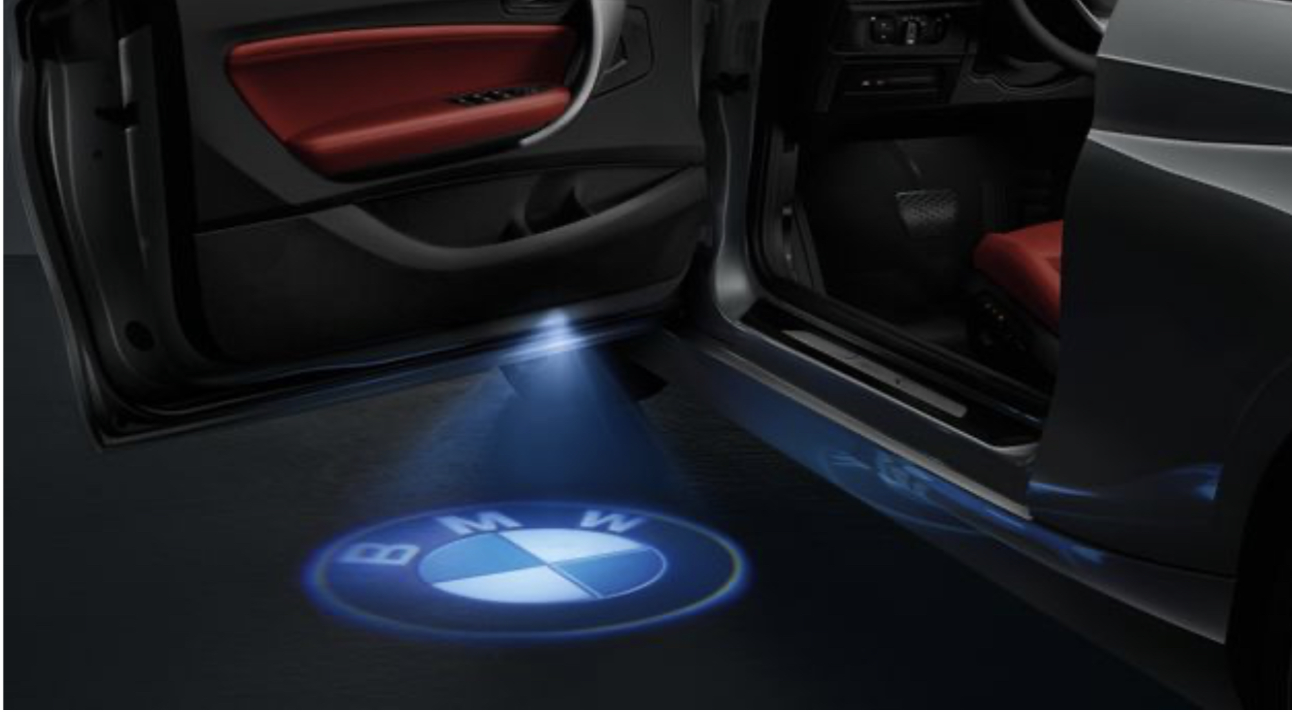Mit den LED-Türprojektoren leuchtet - Binelli Group BMW