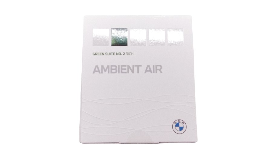 BMW Ambient Air 7er G11 G12 Duftkonzept Blue Green Golden Authentic  Amberblack
