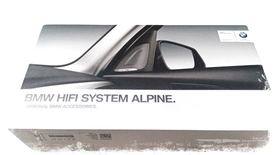 Mediadox Alpine Front/Heck 13cm/130mm Auto Lautsprecher/Boxen/Speaker  Komplett-Set kompatibel mit BMW