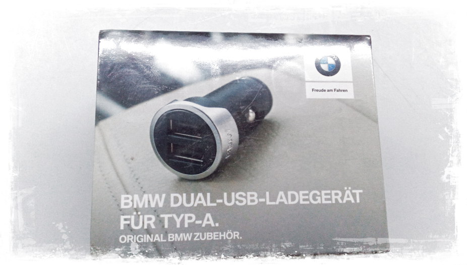 BMW Dual USB Charger - Type A and C, Interior