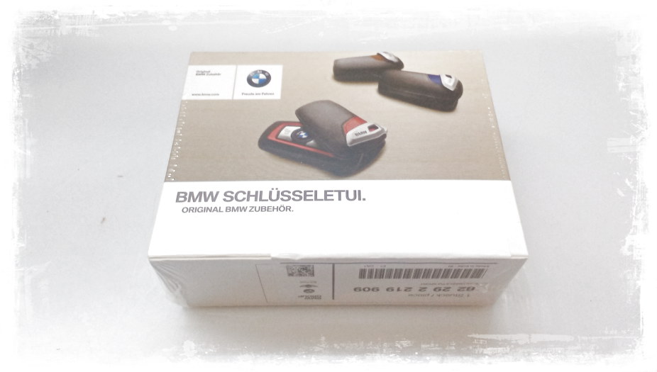 Original BMW Schlüsseletui Sport X5 E53 SCHWARZ/ROT