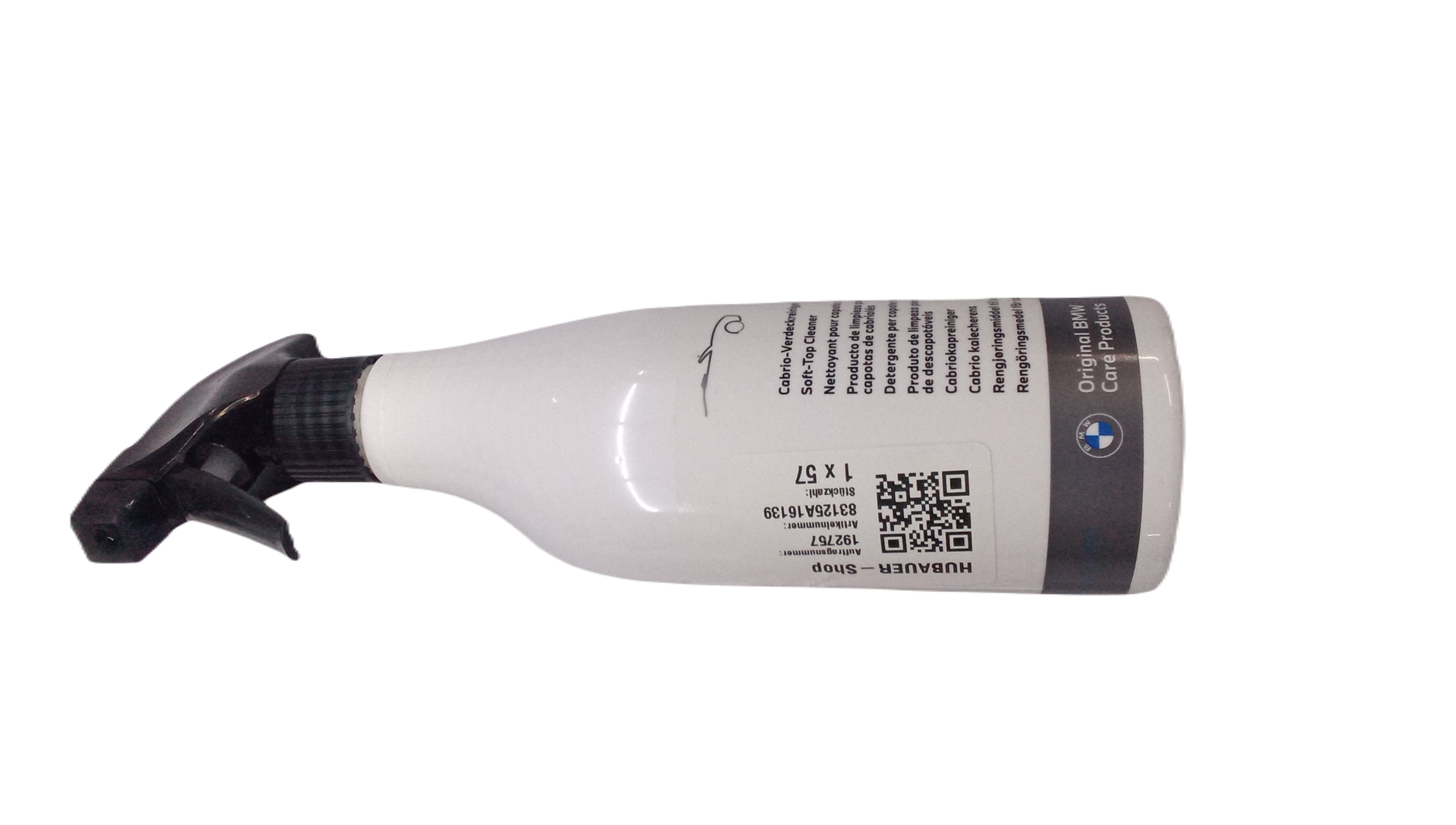 Original BMW Cabrio Verdeck Reiniger 500ml (83122298222)