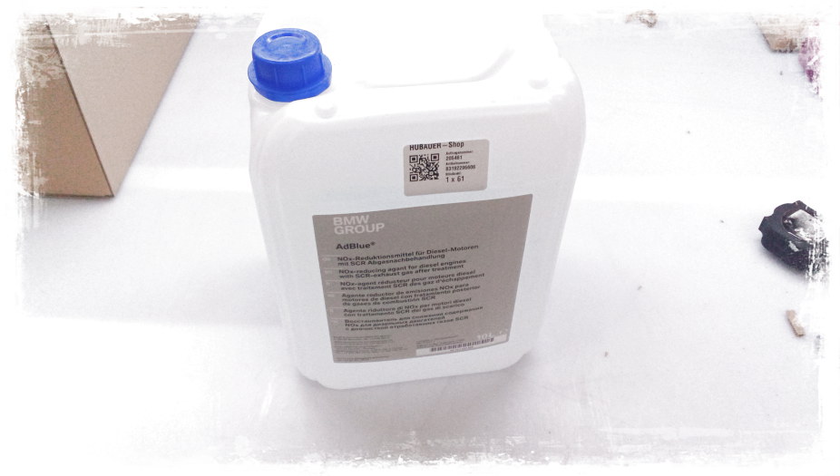 Original BMW Diesel exhaust fluid AdBlue 10l (83192295606)