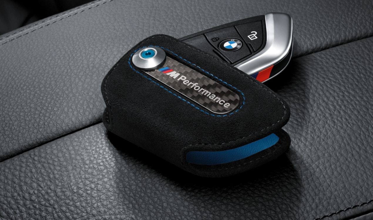 BMW M Performance Schlüsseletui Carbon Alcantara UPE 54,50 € F-Reihe 