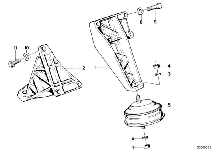 Engine Suspension / Damper ->47177520142