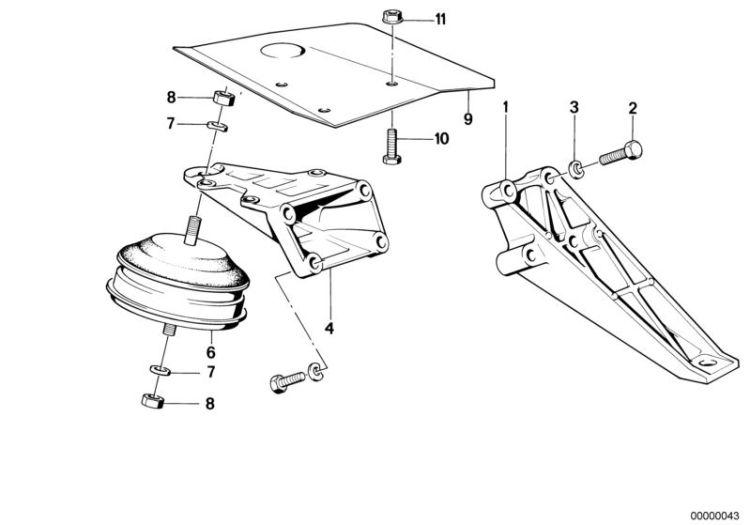 Engine Suspension / Damper ->47259110079