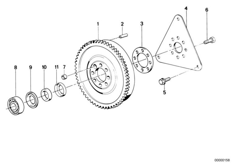 Flywheel / Twin Mass Flywheel ->47213110285
